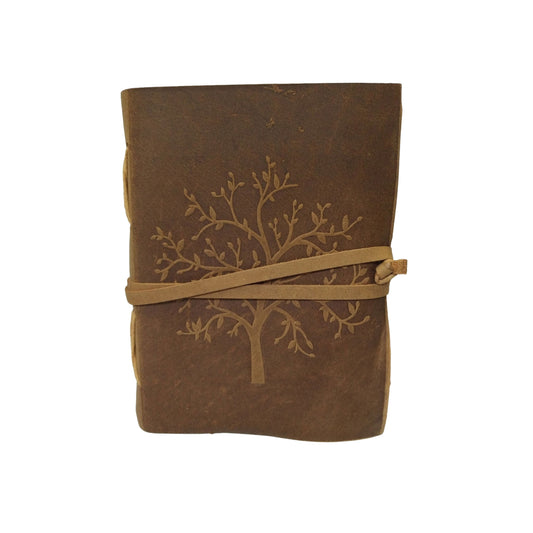 Genuine Leather Tree Of life Diary Handmade Journal Gift Blank Notebook