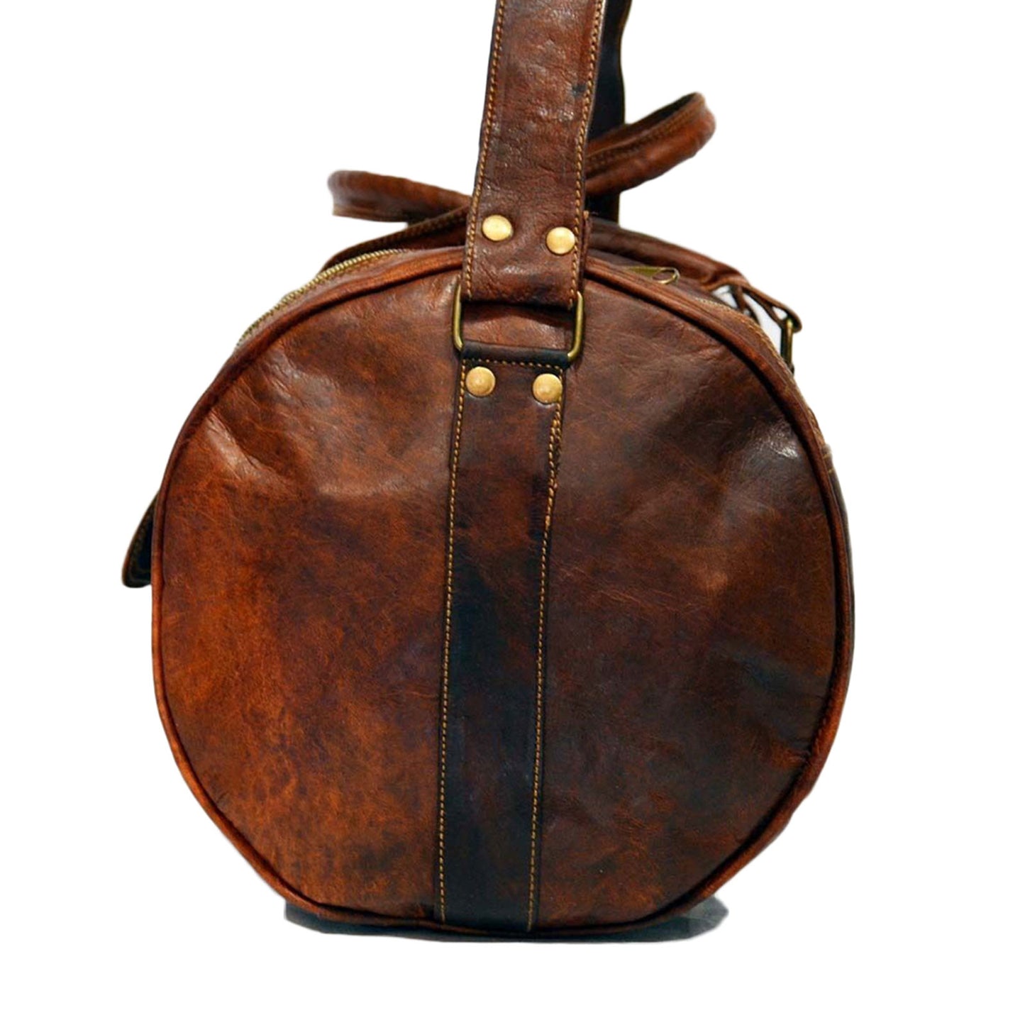 Designer Genuine Leather Travel Duffel Bag Weekend Overnight Luggage Duffle Holdall Bag