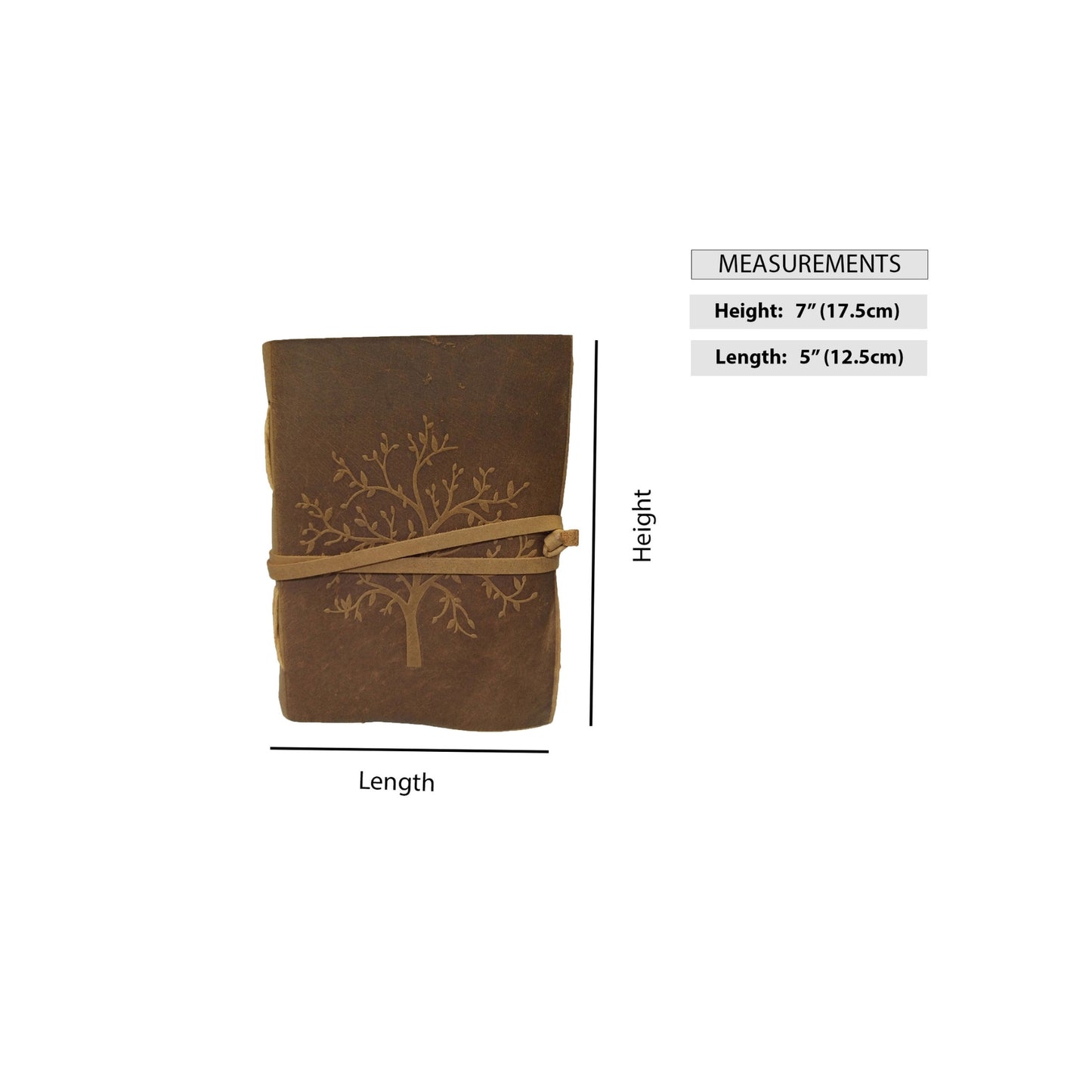 Genuine Leather Tree Of life Diary Handmade Journal Gift Blank Notebook