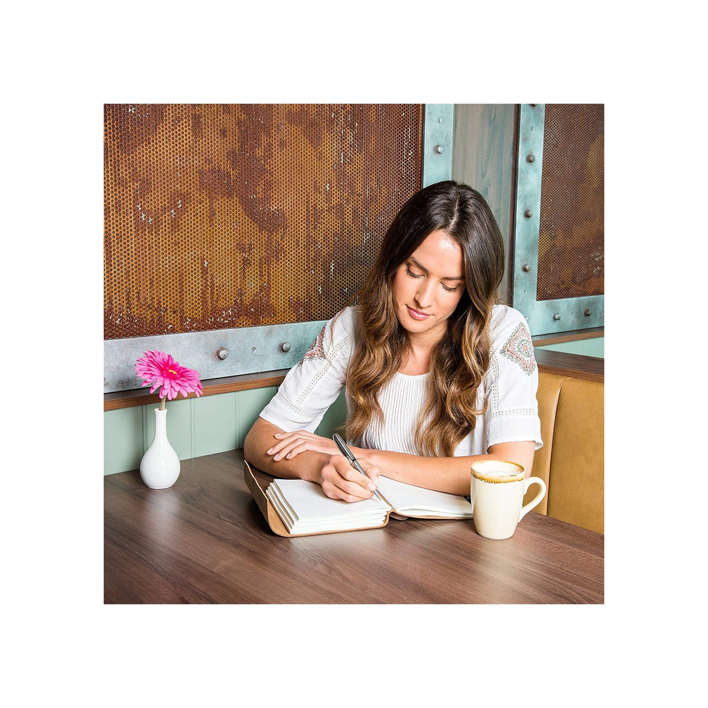 Genuine Leather Tree Of life Diary Handmade Journal Gift Blank Notebook