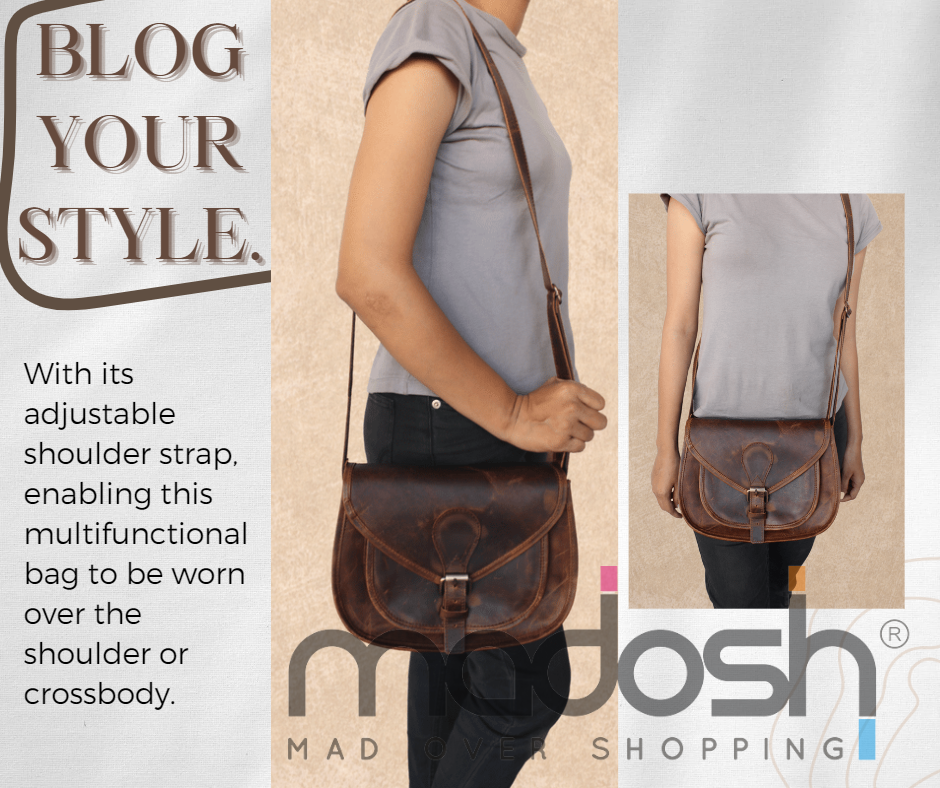 Womens Shoulder Satchel Bag Genuine Leather Evening Crossbody Brown Ladies Purse