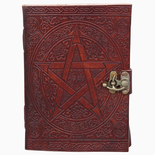 Genuine Leather Bound Journal Brown Notepad Writing Diary Sktetchbook For Artist